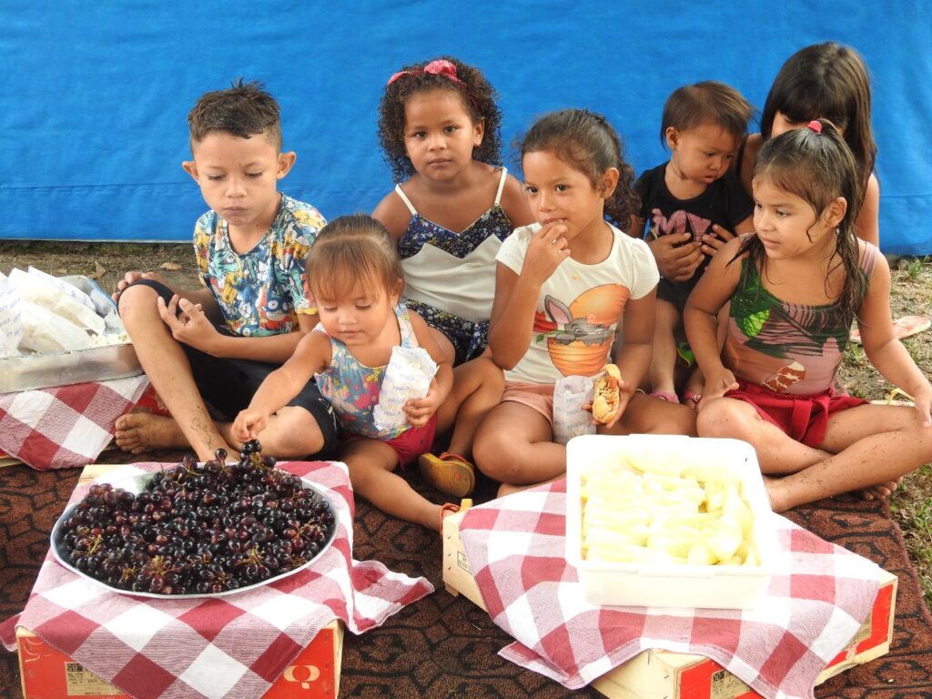 CRAS REALIZA MOMENTOS DE LAZER NA SEMANA DO BEBÊ