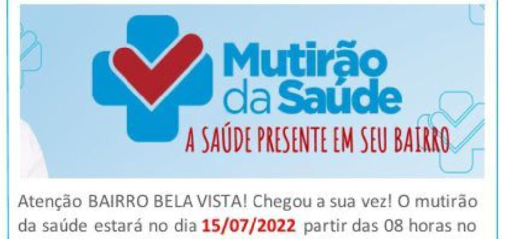 MUTIRÃO DA SAÚDE
