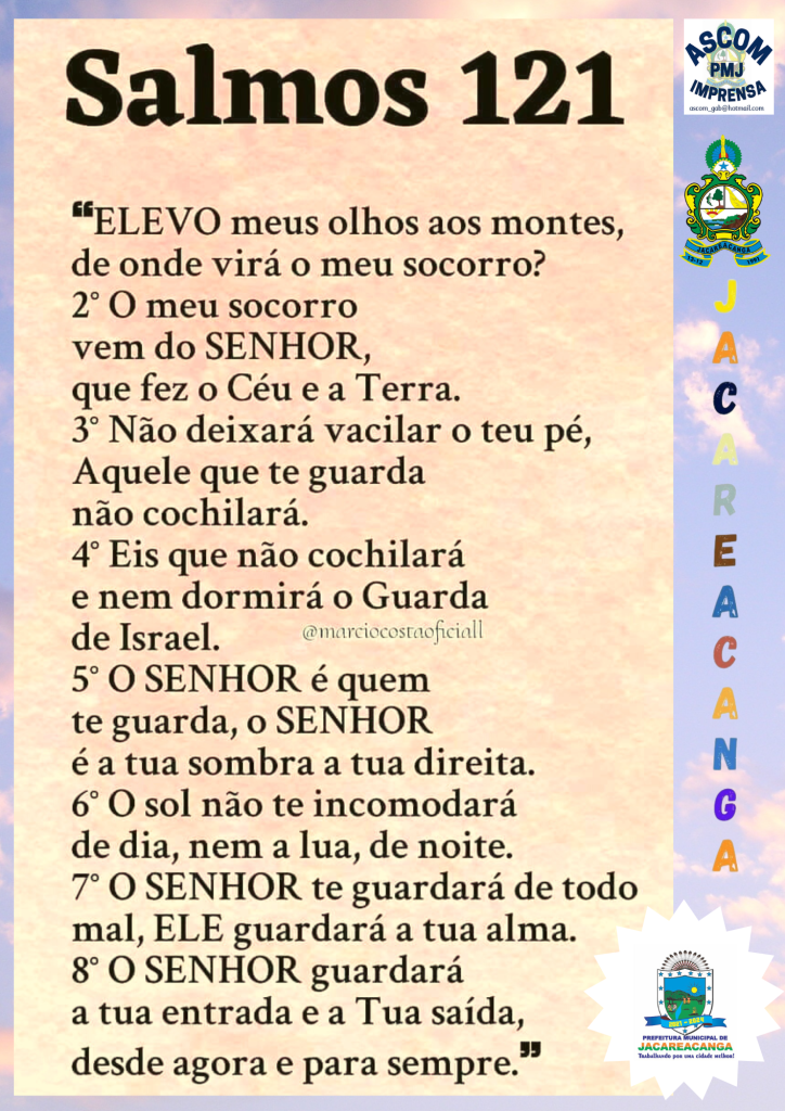 Com essa mensagem, desejamos a todos um ótimo dia de muita paz na presença do Senhor Jesus!