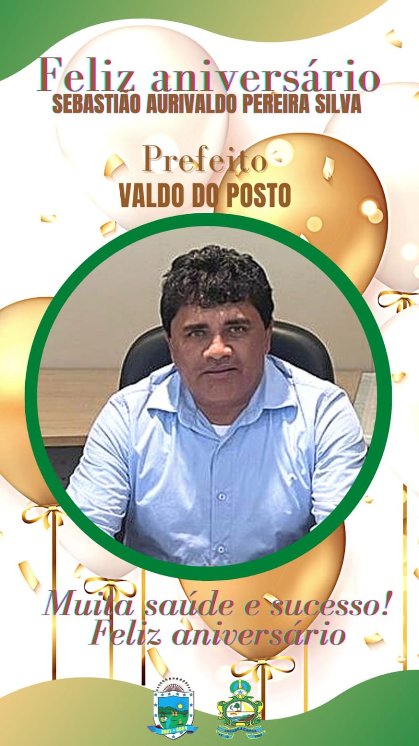 O POVO DE JACAREACANGA TE PARABENIZA PREFEITO VALDO!