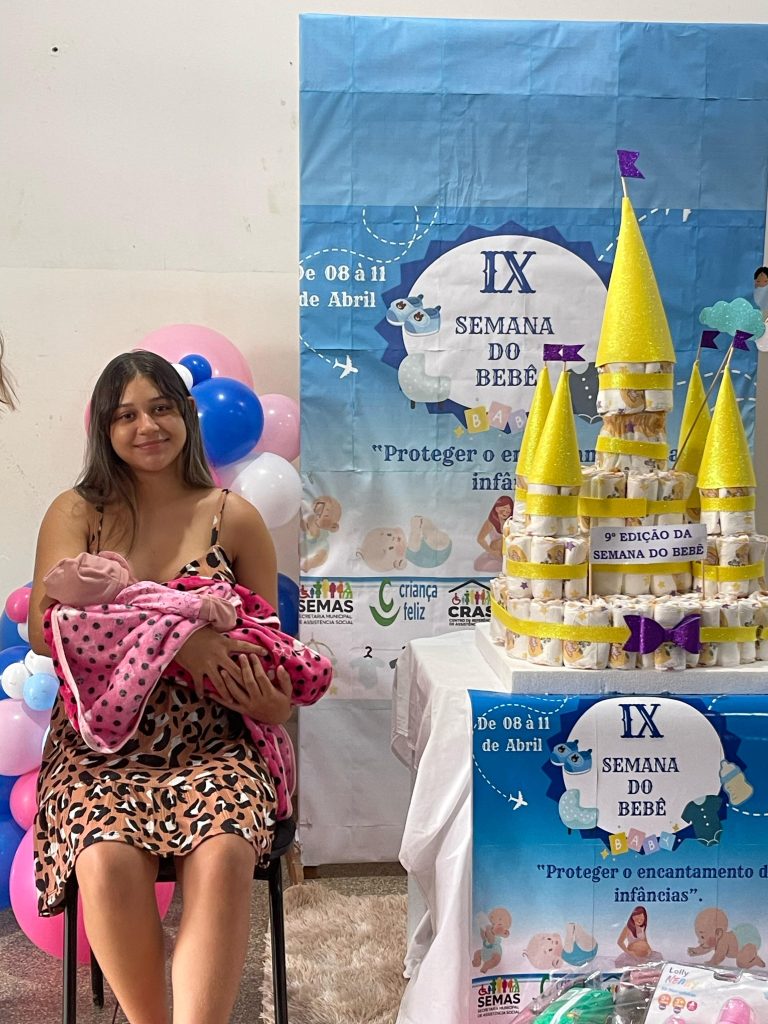 Marvelly Alnilan foi a Bebê Eleita Prefeita na Semana do Bebê