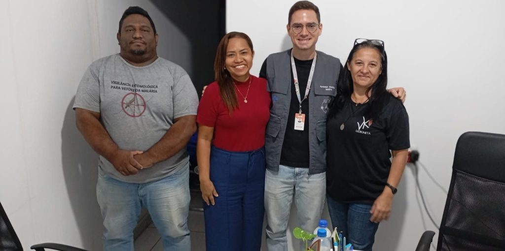 Secretaria Municipal de Saúde recebe apoiador do Ministério da Saúde em Jacareacanga