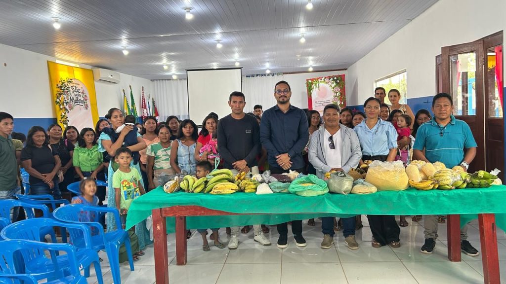Mais de 50 agricultores participam de chamada pública da alimentação escolar em Jacareacanga