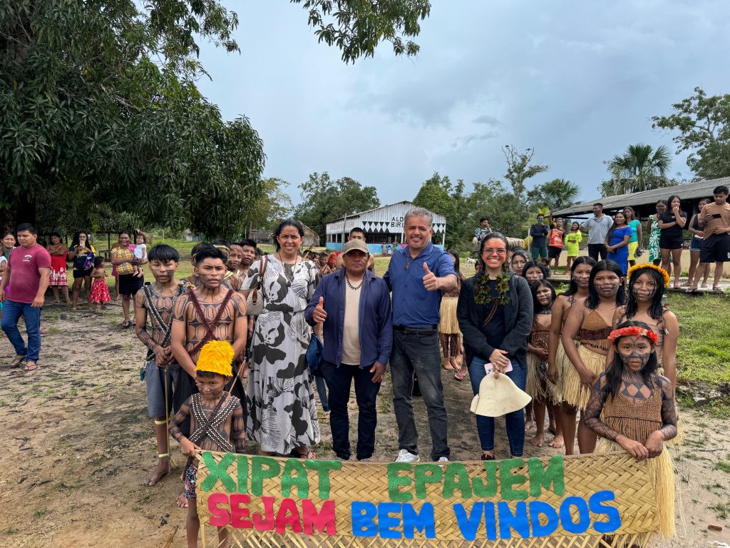 Prefeitura de Jacareacanga inaugura Escola Indígena Waru Orebu na Aldeia Biriba