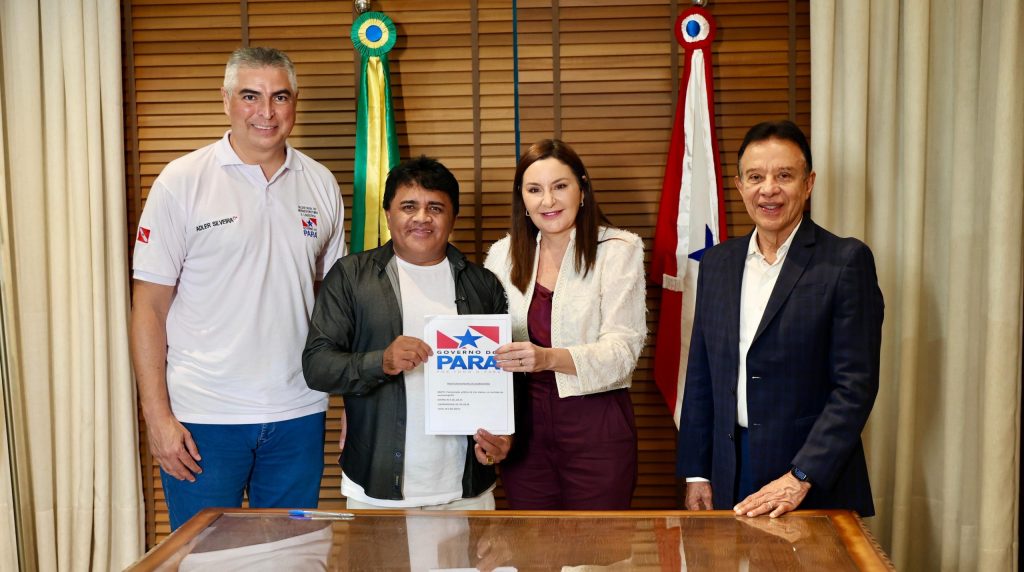 Prefeito Valdo do Posto reúne com a governadora Hana Ghassan e garante convênio de R$ 4,5 milhões para pavimentação em Jacareacanga