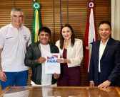 Prefeito Valdo do Posto reúne com a governadora Hana Ghassan e garante convênio de R$ 4,5 milhões para pavimentação em Jacareacanga