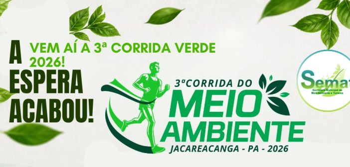 SEMAT abre inscrições para a 3ª Corrida do Meio Ambiente 2026