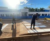 COMTRANJA intensifica revitalização de faixas de pedestres para reforçar segurança em frente às escolas