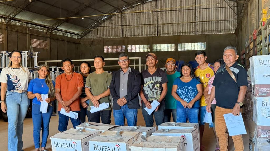 PMJ entrega quadriciclo e motores rabeta para fortalecer a agricultura nas comunidades indígenas