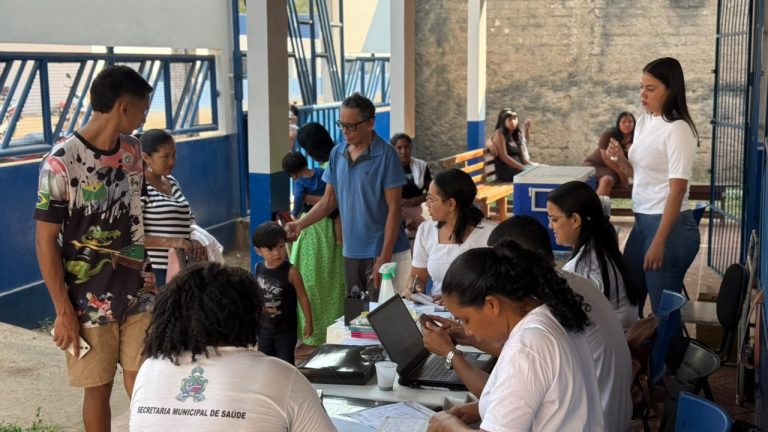 Dia D de Multivacinação reúne famílias e amplia proteção de crianças e adolescentes em Jacareacanga